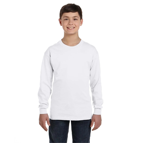 Gildan Youth Heavy Cotton™ Long-Sleeve T-Shirt - Gildan Youth Heavy Cotton™ Long-Sleeve T-Shirt - Image 33 of 92