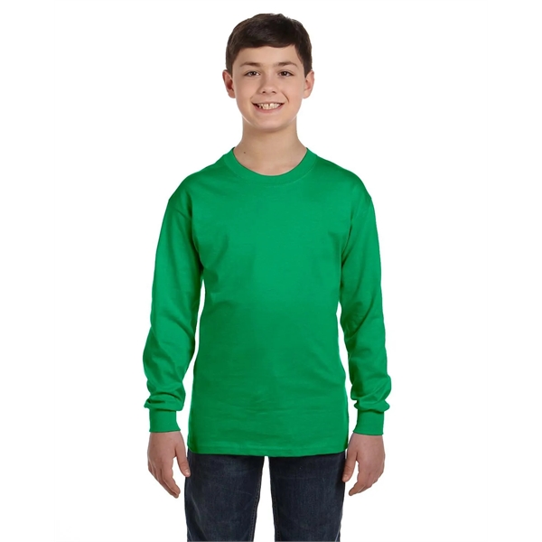 Gildan Youth Heavy Cotton™ Long-Sleeve T-Shirt - Gildan Youth Heavy Cotton™ Long-Sleeve T-Shirt - Image 59 of 92