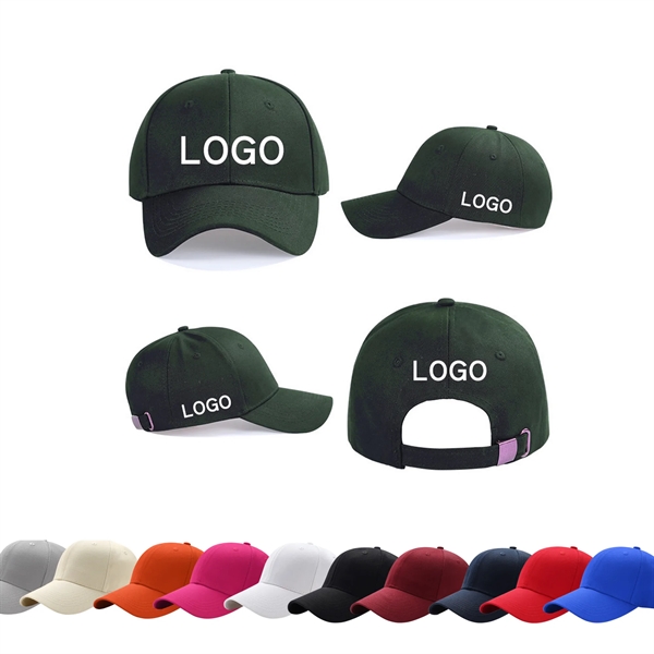 Embroidery LOGO Adjustable Size Sports Fan Baseball Caps - Embroidery LOGO Adjustable Size Sports Fan Baseball Caps - Image 0 of 1