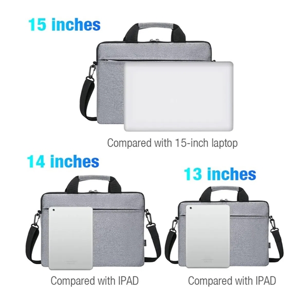 Laptop Bag with Removable Shoulder Strap - Laptop Bag with Removable Shoulder Strap - Image 1 of 9