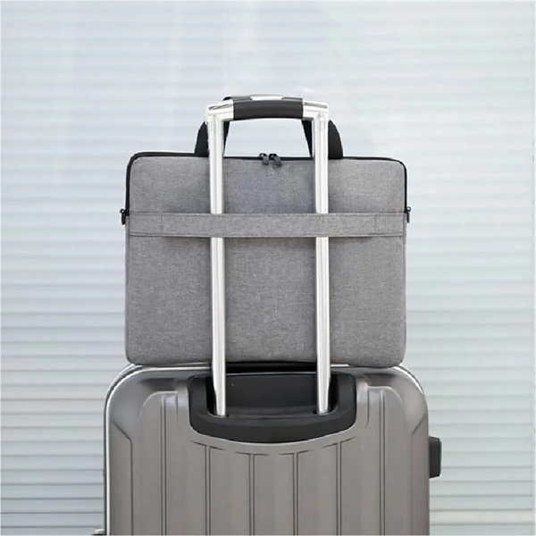 Laptop Bag with Removable Shoulder Strap - Laptop Bag with Removable Shoulder Strap - Image 4 of 9