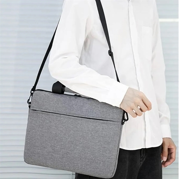 Laptop Bag with Removable Shoulder Strap - Laptop Bag with Removable Shoulder Strap - Image 5 of 9