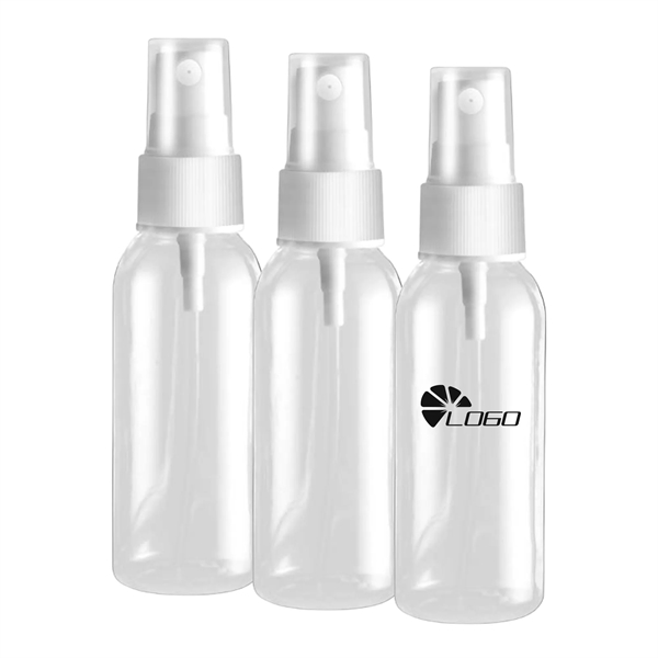 MOQ 20pcs 2oz Transparent Round Shoulder Spray Bottle - MOQ 20pcs 2oz Transparent Round Shoulder Spray Bottle - Image 0 of 2