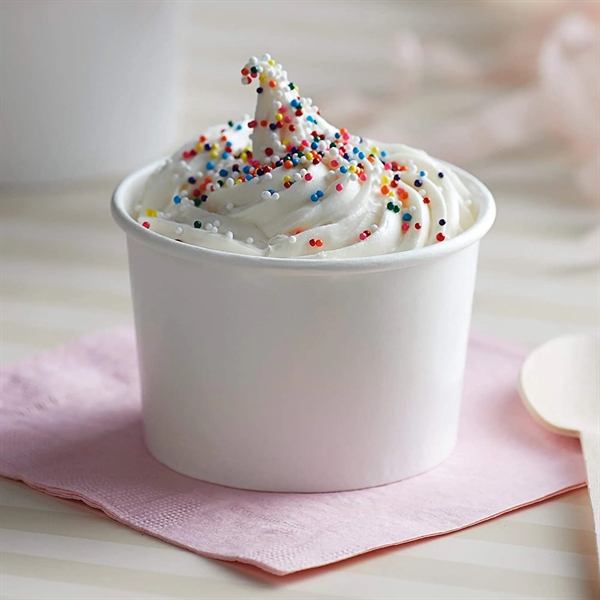 4oz Ice Cream Paper Cup - 4oz Ice Cream Paper Cup - Image 1 of 2