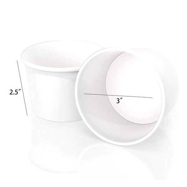 4oz Ice Cream Paper Cup - 4oz Ice Cream Paper Cup - Image 2 of 2