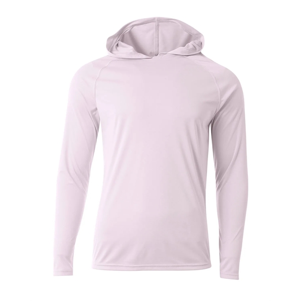 A4 Men's Cooling Performance Long-Sleeve Hooded T-shirt - A4 Men's Cooling Performance Long-Sleeve Hooded T-shirt - Image 28 of 60