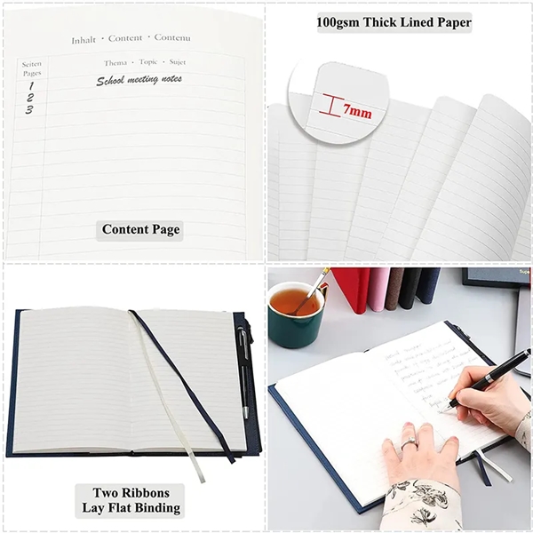 High Grade Paperback Strap Notebook With Elastic Band - High Grade Paperback Strap Notebook With Elastic Band - Image 1 of 3
