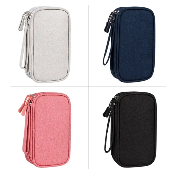 Electronic Travel Cable Organizer Bag Pouch - Electronic Travel Cable Organizer Bag Pouch - Image 5 of 5