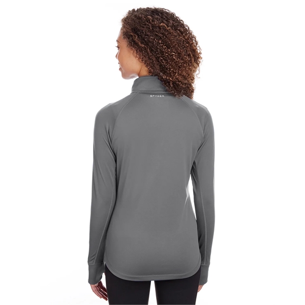 Spyder Ladies' Freestyle Half-Zip Pullover - Spyder Ladies' Freestyle Half-Zip Pullover - Image 10 of 32