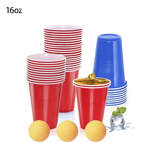 16 oz Disposable Plastic Party Cups - 16 oz Disposable Plastic Party Cups - Image 0 of 0