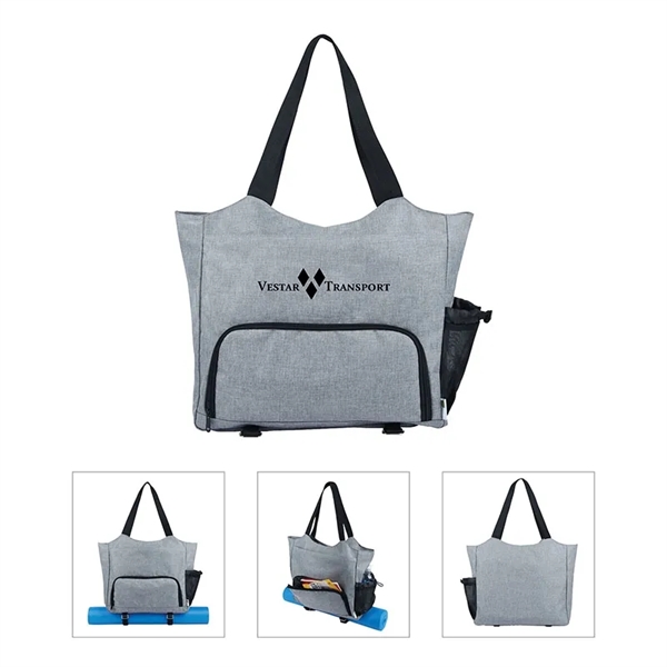 Tranquil RPET Yoga Tote - Tranquil RPET Yoga Tote - Image 0 of 1