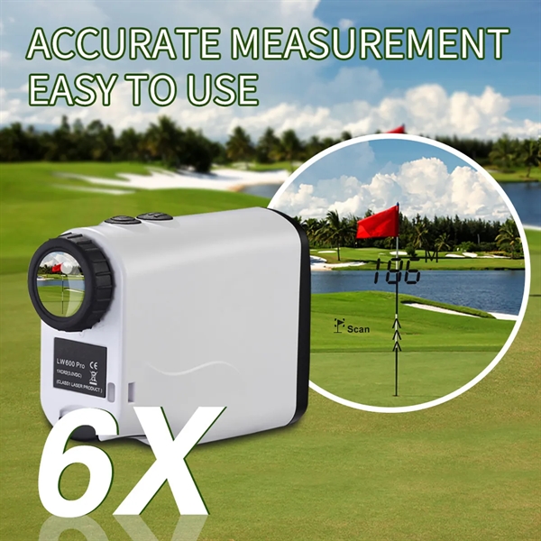 6X Laser Golf Rangefinder - 6X Laser Golf Rangefinder - Image 2 of 3