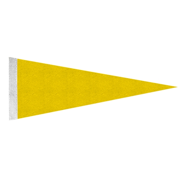 Semi-Stock Blank Felt Pennant without Pole - Semi-Stock Blank Felt Pennant without Pole - Image 1 of 3