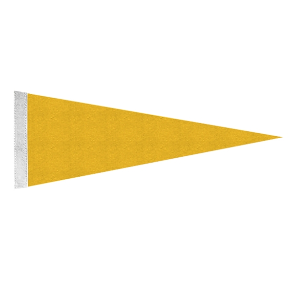 Semi-Stock Blank Felt Pennant without Pole - Semi-Stock Blank Felt Pennant without Pole - Image 0 of 3