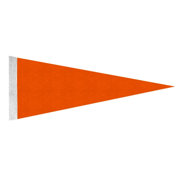 Semi-Stock Blank Felt Pennant without Pole - Semi-Stock Blank Felt Pennant without Pole - Image 2 of 3