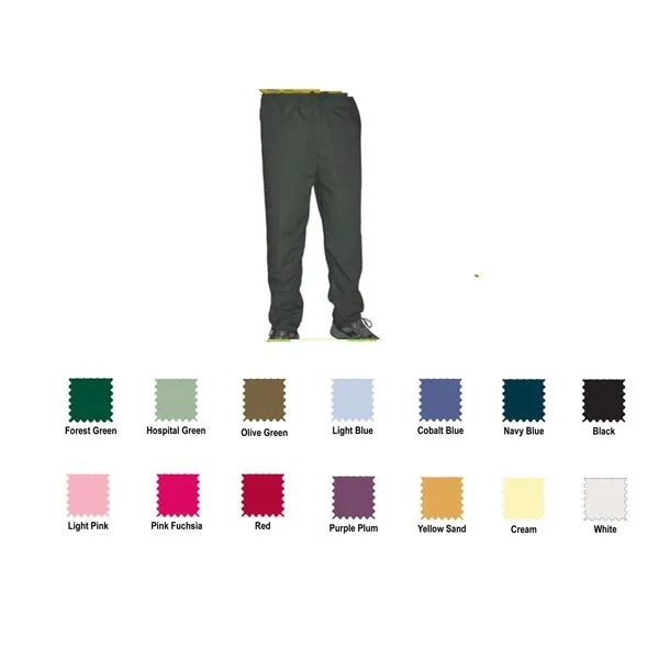 Canadian Made Unisex Scrub Pants - Canadian Made Unisex Scrub Pants - Image 4 of 6