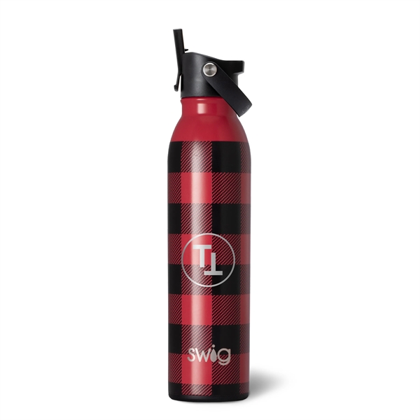 20 Oz. Swig Life Buffalo Plaid Stainless Steel Bottle - 20 Oz. Swig Life Buffalo Plaid Stainless Steel Bottle - Image 1 of 1