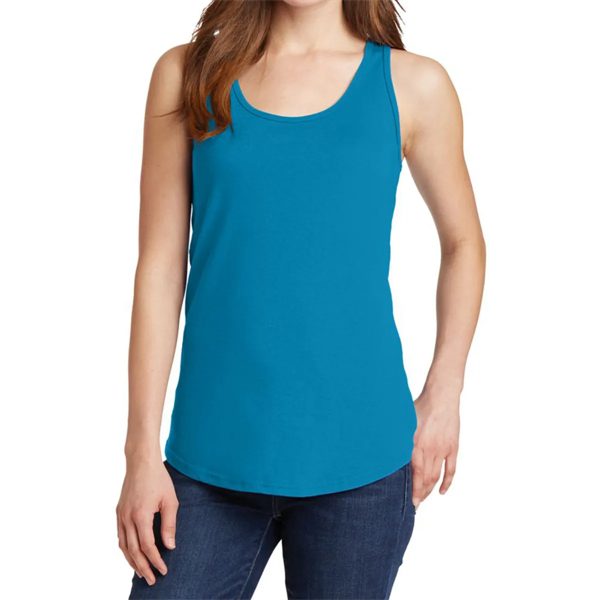 Port & Company® Ladies Core Cotton Tank Top - Port & Company® Ladies Core Cotton Tank Top - Image 5 of 11