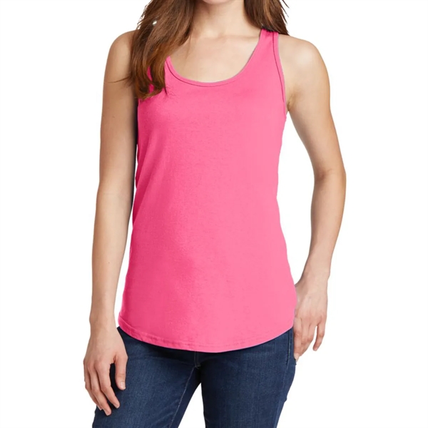 Port & Company® Ladies Core Cotton Tank Top - Port & Company® Ladies Core Cotton Tank Top - Image 7 of 11