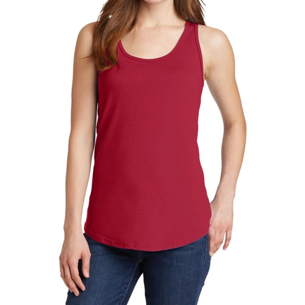 Port & Company® Ladies Core Cotton Tank Top - Port & Company® Ladies Core Cotton Tank Top - Image 9 of 11