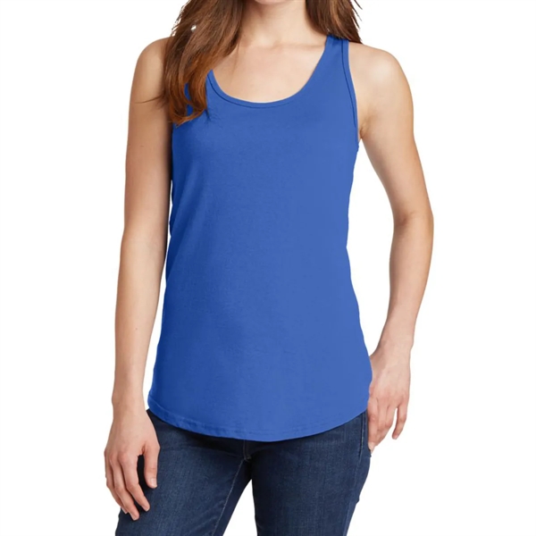 Port & Company® Ladies Core Cotton Tank Top - Port & Company® Ladies Core Cotton Tank Top - Image 10 of 11