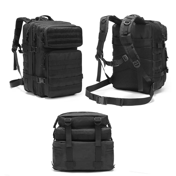 Large Capacity Tactical Military Outdoor Survival Backpack - Large Capacity Tactical Military Outdoor Survival Backpack - Image 1 of 2