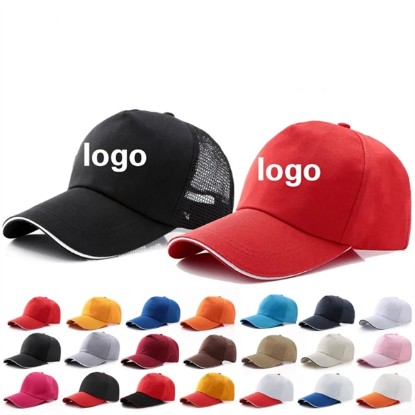 Adjustable Mesh Trucker Cap - Adjustable Mesh Trucker Cap - Image 0 of 8