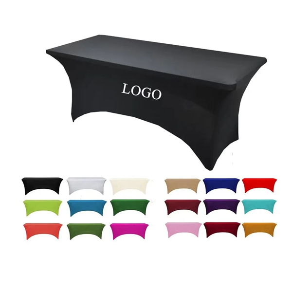 6FT Thickened Elastic Table Cover Tablecloth - 6FT Thickened Elastic Table Cover Tablecloth - Image 0 of 6