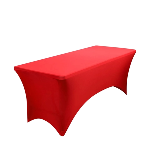 6FT Thickened Elastic Table Cover Tablecloth - 6FT Thickened Elastic Table Cover Tablecloth - Image 3 of 6