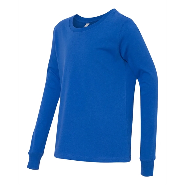 BELLA + CANVAS Youth Jersey Long Sleeve Tee - BELLA + CANVAS Youth Jersey Long Sleeve Tee - Image 17 of 54