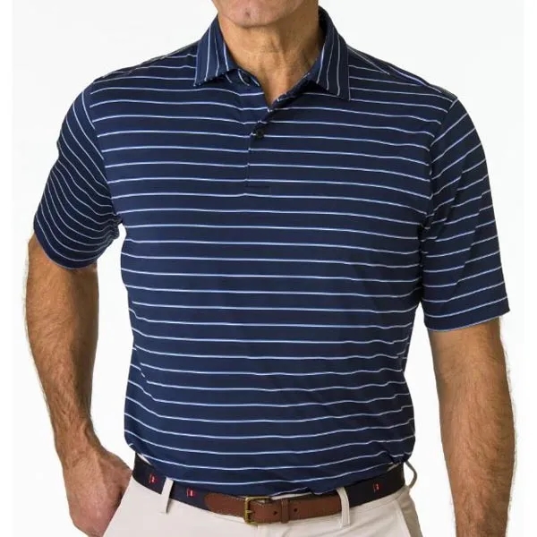 Fairway & Greene Men's USA Faxon Stripe Jersey Polo - Fairway & Greene Men's USA Faxon Stripe Jersey Polo - Image 0 of 0