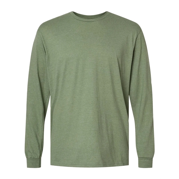 Gildan Softstyle® CVC Long Sleeve T-Shirt - Gildan Softstyle® CVC Long Sleeve T-Shirt - Image 3 of 12