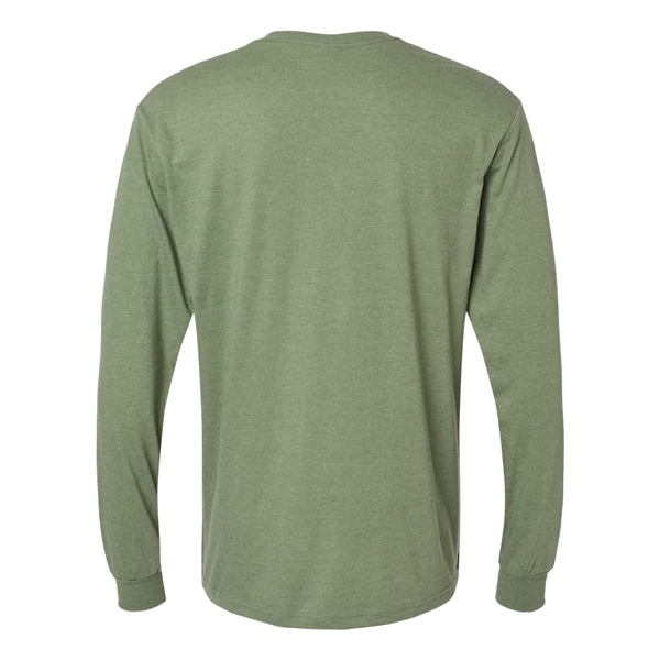 Gildan Softstyle® CVC Long Sleeve T-Shirt - Gildan Softstyle® CVC Long Sleeve T-Shirt - Image 4 of 12