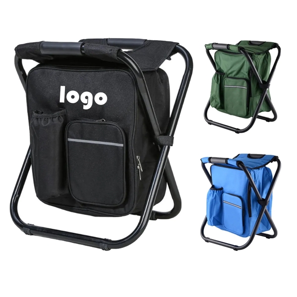 Backpack Stool Cooler Chair Heavy Duty - Backpack Stool Cooler Chair Heavy Duty - Image 0 of 5