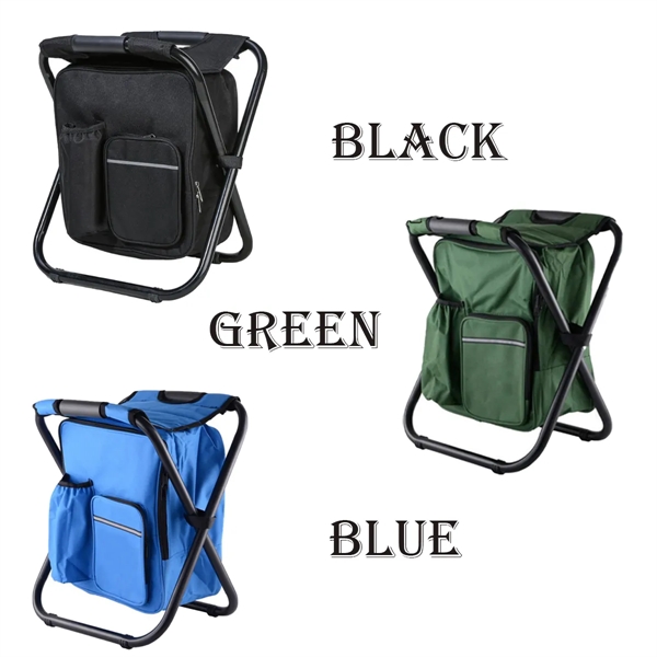 Backpack Stool Cooler Chair Heavy Duty - Backpack Stool Cooler Chair Heavy Duty - Image 2 of 5