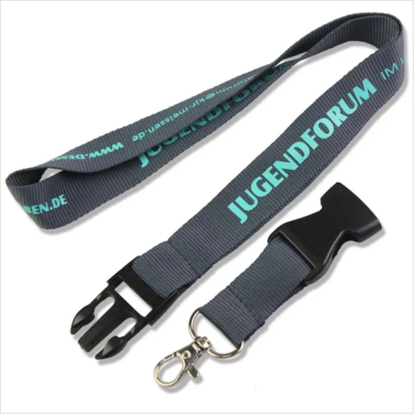 1" Buckle Release Polyester Lanyard - 1" Buckle Release Polyester Lanyard - Image 0 of 7