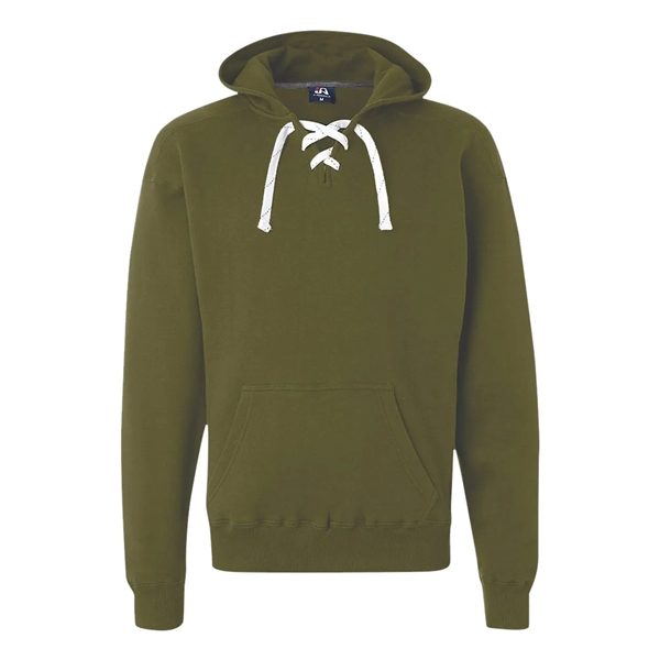 J. America Men's Sport Lace Hooded Sweatshirt - J. America Men's Sport Lace Hooded Sweatshirt - Image 26 of 26