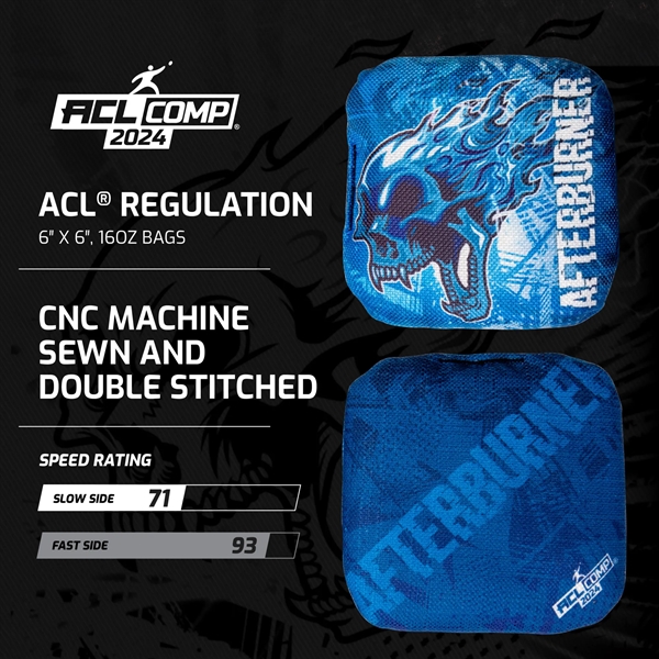 Victory Tailgate - ACL COMP Afterburner Cornhole Bags - Blue - Victory Tailgate - ACL COMP Afterburner Cornhole Bags - Blue - Image 32 of 33