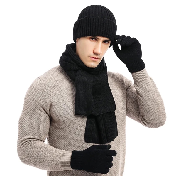 Winter Hat Scarf and Gloves Set - Winter Hat Scarf and Gloves Set - Image 1 of 1