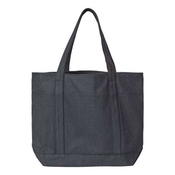 Liberty Bags XL Zippered Cotton Canvas Resort Tote - Liberty Bags XL Zippered Cotton Canvas Resort Tote - Image 2 of 4