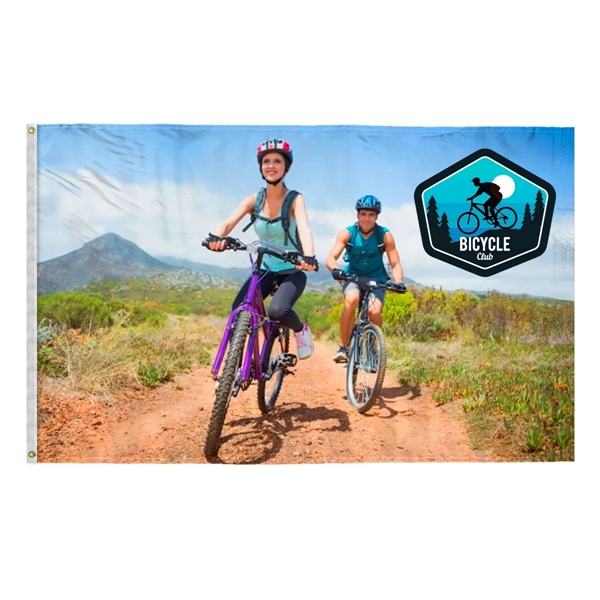 Custom Digital Print Flag 5' x 8' W-Poly - Custom Digital Print Flag 5' x 8' W-Poly - Image 0 of 0