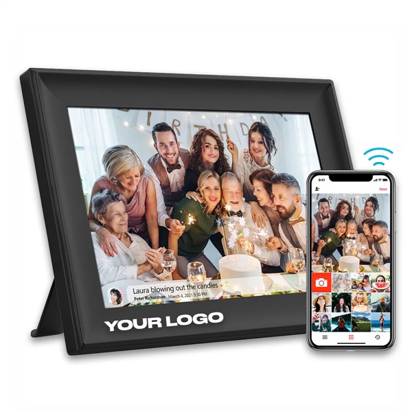 Smart Wifi Digital Photo Frame FHD Touch Screen 16G Cloud - Smart Wifi Digital Photo Frame FHD Touch Screen 16G Cloud - Image 0 of 7