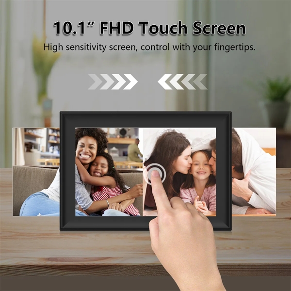 Smart Wifi Digital Photo Frame FHD Touch Screen 16G Cloud - Smart Wifi Digital Photo Frame FHD Touch Screen 16G Cloud - Image 3 of 7
