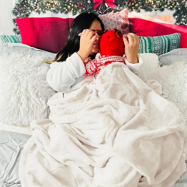 Bedsure Fleece Throw Blanket - Bedsure Fleece Throw Blanket - Image 1 of 2