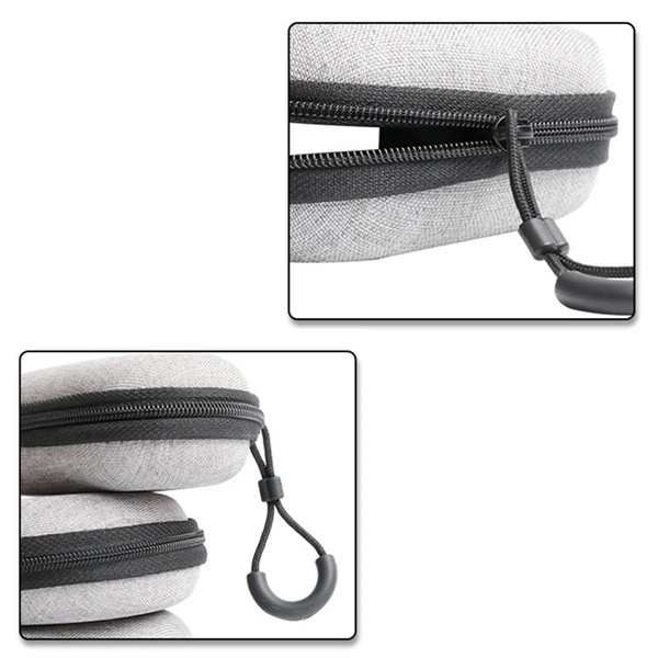 Headphone Storage Bag Case Carrying Charger Cable Organizer - Headphone Storage Bag Case Carrying Charger Cable Organizer - Image 5 of 6