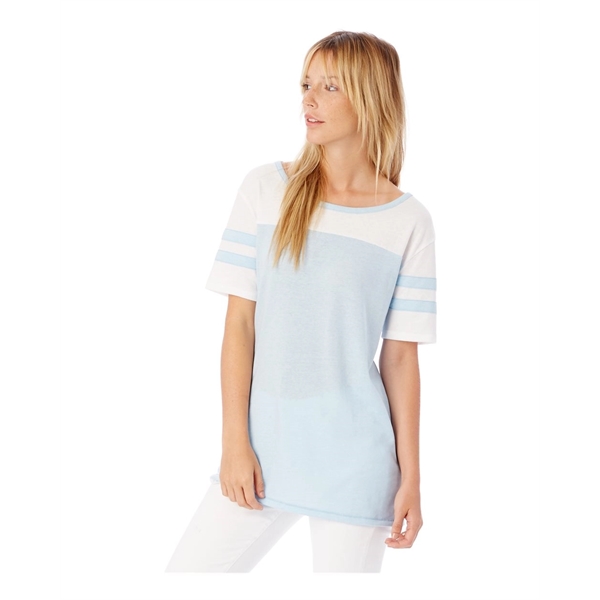 Alternative Women's Vintage 50/50 Jersey Stadium Tee - Alternative Women's Vintage 50/50 Jersey Stadium Tee - Image 2 of 17