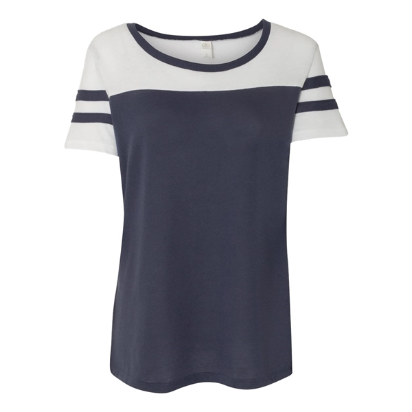 Alternative Women's Vintage 50/50 Jersey Stadium Tee - Alternative Women's Vintage 50/50 Jersey Stadium Tee - Image 3 of 17