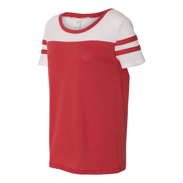 Alternative Women's Vintage 50/50 Jersey Stadium Tee - Alternative Women's Vintage 50/50 Jersey Stadium Tee - Image 7 of 17