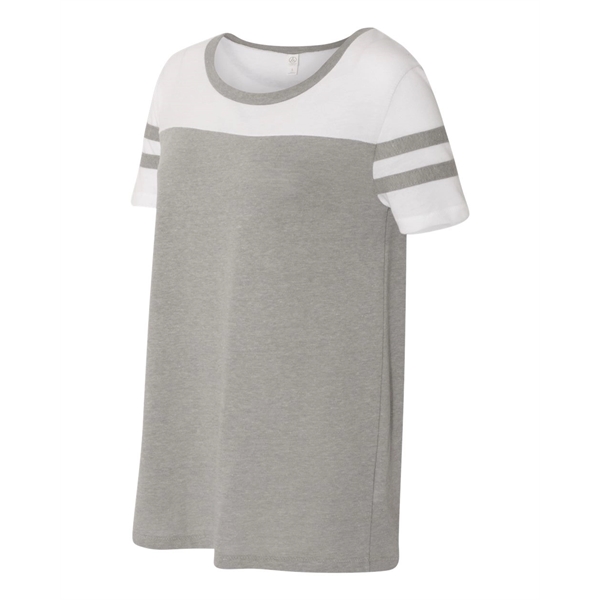 Alternative Women's Vintage 50/50 Jersey Stadium Tee - Alternative Women's Vintage 50/50 Jersey Stadium Tee - Image 10 of 17