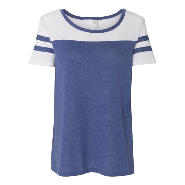 Alternative Women's Vintage 50/50 Jersey Stadium Tee - Alternative Women's Vintage 50/50 Jersey Stadium Tee - Image 15 of 17